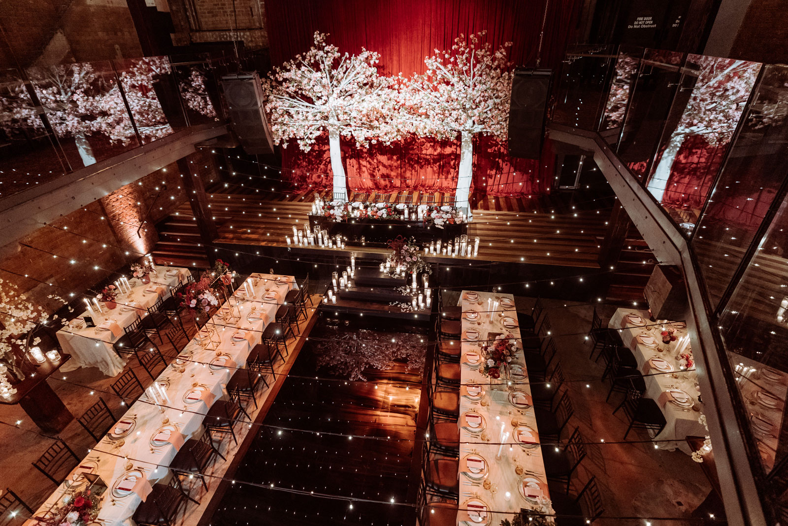 The Warehouse Fortitude Valley — loft style wedding venue Brisbane with Edison lights
